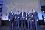 Główni laureaci konkursu Malarz Roku Dekoral 2012.JPG