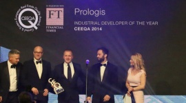 Prologis Named “Industrial Developer of the Year 2013” BIZNES, Nieruchomości - Prologis Named “Industrial Developer of the Year 2013” at the Central & Eastern European Real Estate Quality Awards Gala