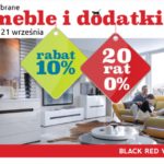 10% rabatu oraz 20 rat 0% na meble i dodatki w Black Red White