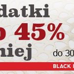 Stylowe dodatki Black Red White do 45% taniej