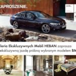 Galeria Ekskluzywnych Mebli HEBAN zaprasza na ekskluzywną jazdę próbną wybranym