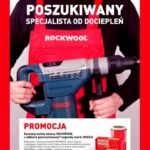 Wykonując ocieplenia wełną skalną ROCKWOOL zyskasz elektronarzędzia marki BOSCH