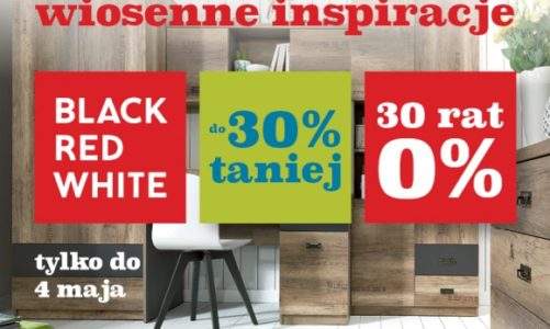 Wiosenne inspiracje w niższych cenach od Black Red White