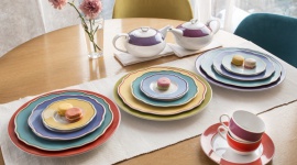 Mieszaj kolory, łącz wzory! Porcelana z kolekcji MIX&MATCH ożywi Twój stół LIFESTYLE, Dom - Koncepcja MIX&MATCH Ćmielów Design Studio pozwoli skomponować swoją własną porcelanową zastawę, łącząc wzory i kolory oraz liczbę porcelanowych dzieł według własnego uznania.