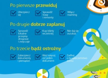 Urlopowe BHP, czyli 3 wskazówki, jak zapewnić sobie bezpieczne wakacje