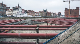 Deo Plaza Wyspa Spichrzów BIZNES, Nieruchomości - Zakończył się pierwszy etap budowy Deo Plazy - najbardziej prestiżowej inwestycji w Gdańsku