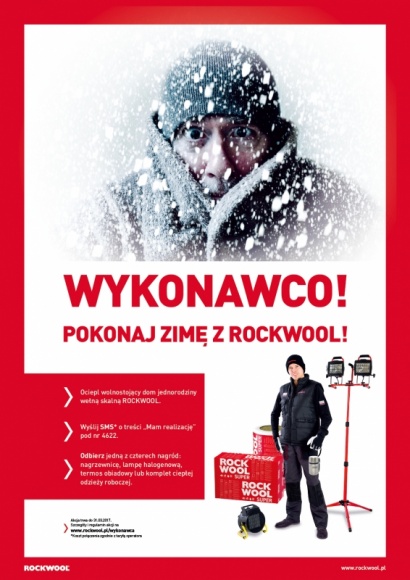 Wykonawco! Pokonaj zimę z ROCKWOOL i odbierz swoją nagrodę