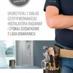 „3+2 lata gwarancji” – akcja promocyjna Radaway