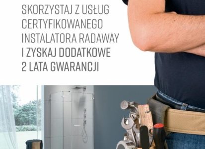 „3+2 lata gwarancji” – akcja promocyjna Radaway