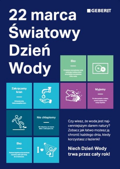 Geberit świętuje Światowy Dzień Wody