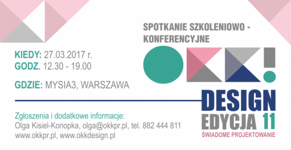 11. spotkanie OKK! design już 27 marca