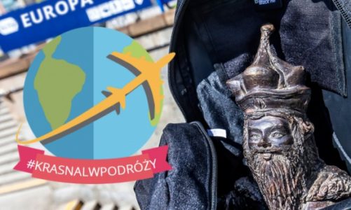 Krasnal Książę Witold znad Bulwarów Książęcych rusza w podróż po Europie