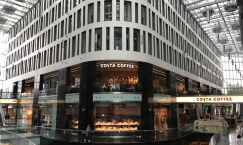 Nowa przestronna COSTA COFFEE w Placu Unii City Shopping