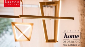 Britop Lighting zaprasza na Warsaw Home Expo 2017 LIFESTYLE, Dom - Premiery industrialnego oświetlenia oraz minimalistycznych drewnianych lamp, zaprojektowanych przez Christiana Ortlieb, to propozycja Britop Lighting na tegoroczne targi Warsaw Home Expo.