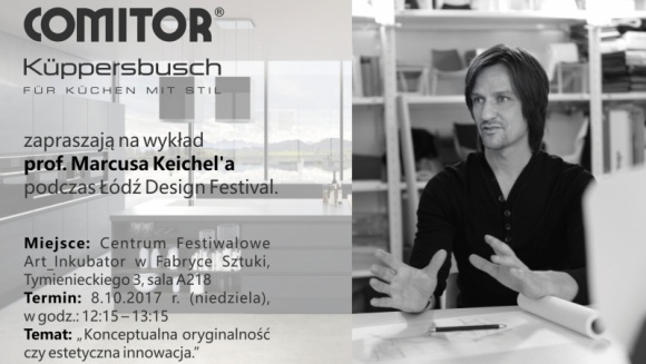 Comitor i Küppersbusch na Łódź Design Festival