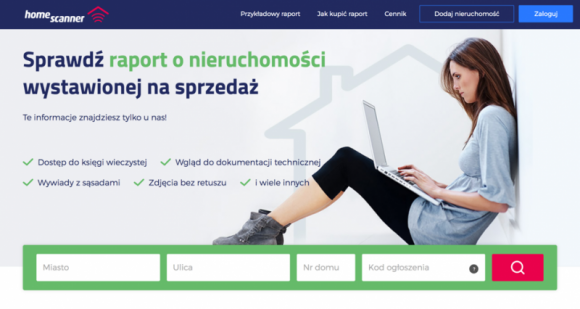 Homescanner.pl – obiektywne raporty o sprzedawanych nieruchomościach