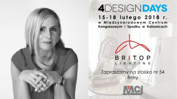 Marka oświetleniowa BRITOP Lighting zaprasza na III edycję 4Design Days