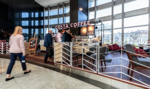 Metamorfoza Costa Coffee w Warsaw Trade Tower