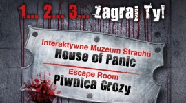 Interaktywne Muzeum Strachu (House of Panic) i Escape Room w Avenidzie Poznań BIZNES, Nieruchomości - Od najbliższej soboty (25 sierpnia) Avenida Poznań zaprasza do Interaktywnego Muzeum Strachu oraz Escape Roomu, które zlokalizowane są na II poziomie centrum handlowego.