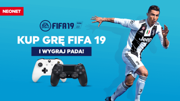 Kup grę FIFA 19 i wygraj pada!