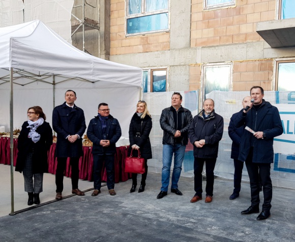 Profbud zawiesza wiechę na osiedlu Haven House