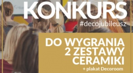 Konkurs z okazji jubileuszu pracowni Decoroom