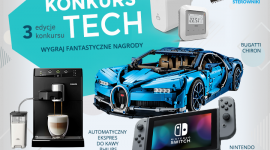 Nowy konkurs TECH Sterowniki z fantastycznymi nagrodami LIFESTYLE, Dom - Marzysz o klockach LEGO Technic Bugatti Chiron albo konsoli Nintendo Switch? A może chciałbyś otrzymać w prezencie automatyczny ekspres do kawy? Każdą z tych rzeczy możesz wygrać w najnowszym konkursie firmy TECH Sterowniki.