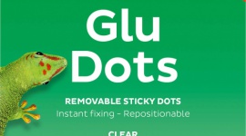 Glu Dots marki Bostik – sprytny sposób na klejenie LIFESTYLE, Dom - Każdy, kto choć raz musiał skleić ze sobą kilka rzeczy wie, że jest to zadanie wymagające stalowych nerwów.