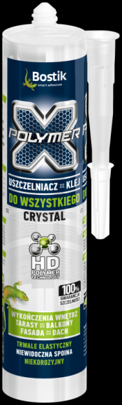 Znana jakość w nowej odsłonie – X-Polymer Crystal uszczelniacz-klej