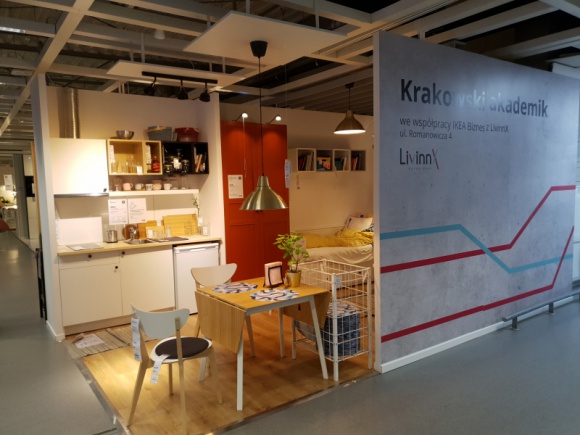 Współpraca akademika LivinnX z IKEA Kraków!