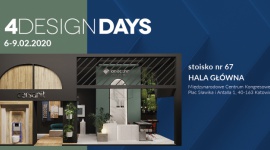 Marka Cersanit na Targach 4DesignDays LIFESTYLE, Dom - Przed nami piąta edycja jednych z największych w Polsce targów dla pasjonatów designu, architektury i wykończenia wnętrz.