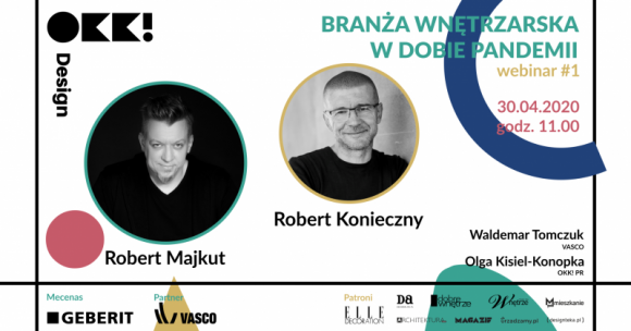 Robert Konieczny i Robert Majkut gośćmi webinaru OKK! design