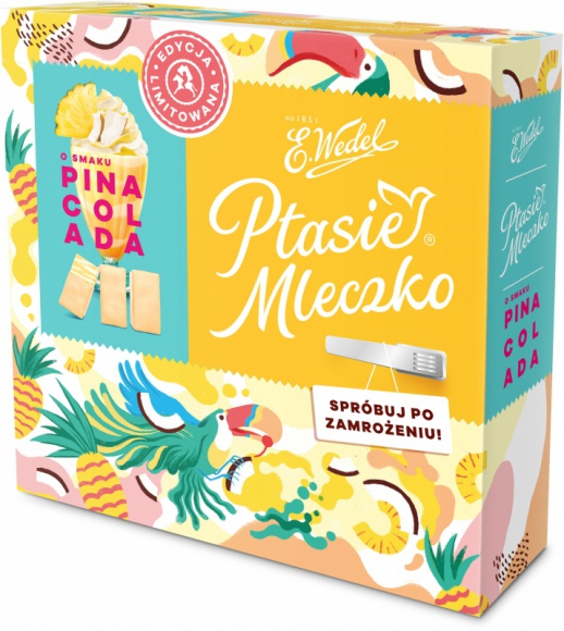 Ptasie Mleczko® o smaku Pina Colada – limitowane letnie pianki