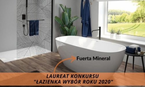 Fuerta Mineral z nagrodą główną w konkursie Łazienka Wybór Roku 2020