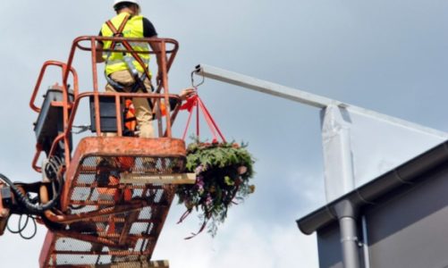 Dekpol zawiesił wiechę na budowie nowoczesnej ocynkowni