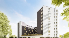 Kreator Dom Invest sprzedaje apartamenty inwestycji Bliska Residence w Warszawie BIZNES, Nieruchomości - Inwestycja to oryginalny budynek na warszawskiej Pradze, który zostanie zlokalizowany przy ul. Bliskiej 17, w pobliżu Parku Skaryszewskiego od strony jeziorka Kamionkowskiego.